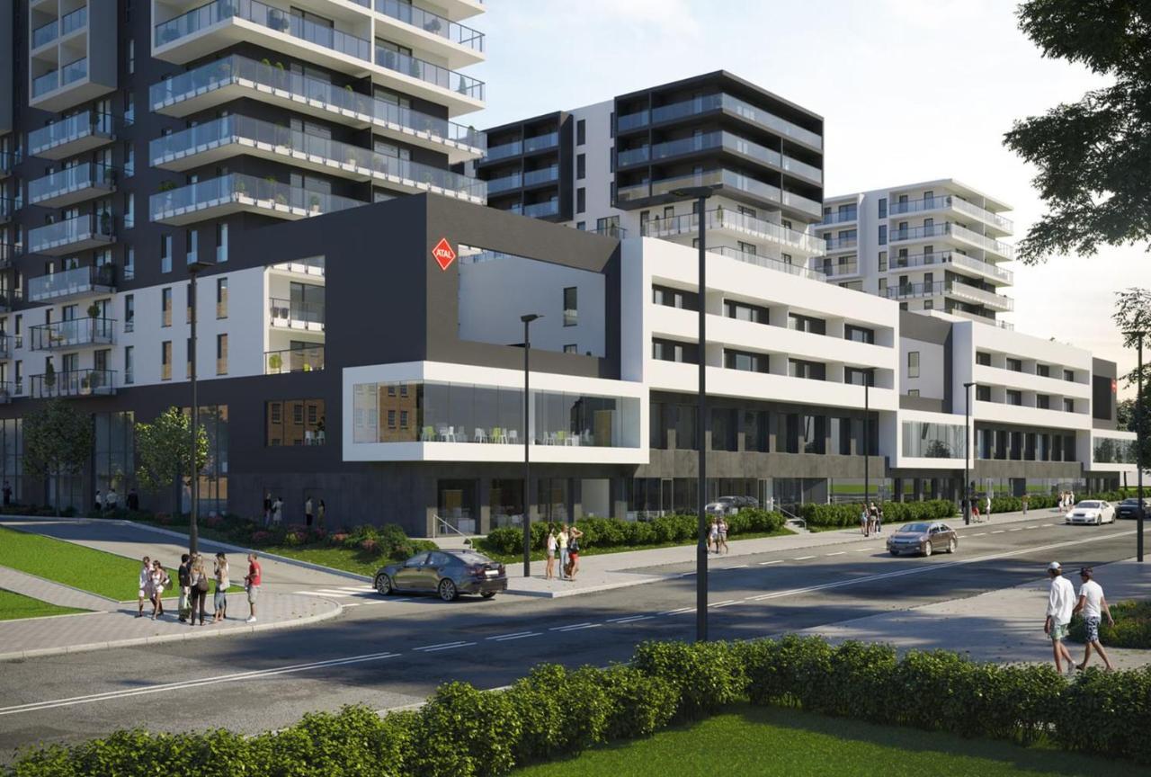 Апартаменты Q Apart Coral - Studio, Manufaktura, Parking Gratis, Tv Max, Fv, Gwarancja Zadowolenia Лодзь Экстерьер фото
